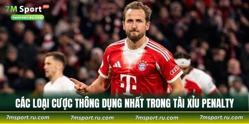 Các loại cược thông dụng nhất trong Tài Xỉu Penalty tính trong mấy trái