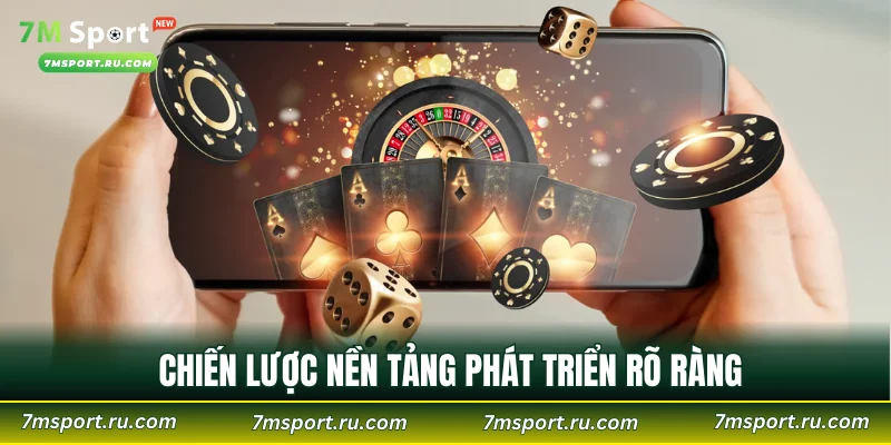  Chiến lược nền tảng phát triển rõ ràng