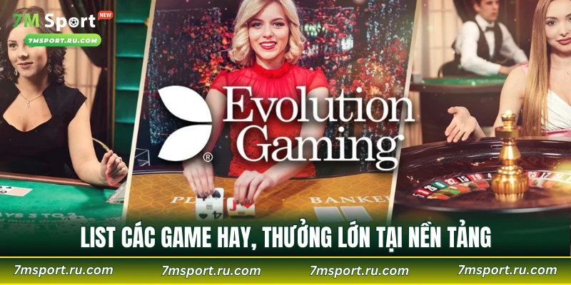 List các game hay, thưởng lớn tại nền tảng