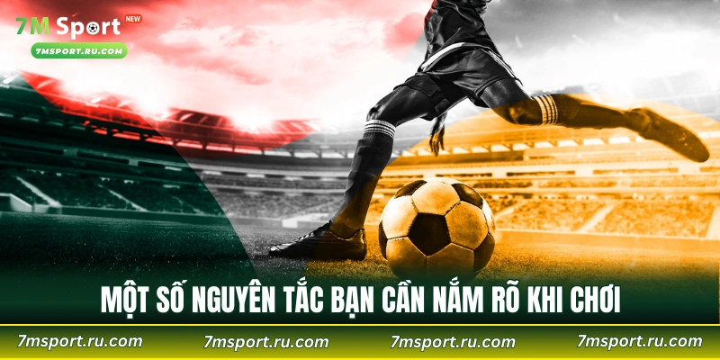 Một số nguyên tắc bạn cần nắm rõ khi chơi