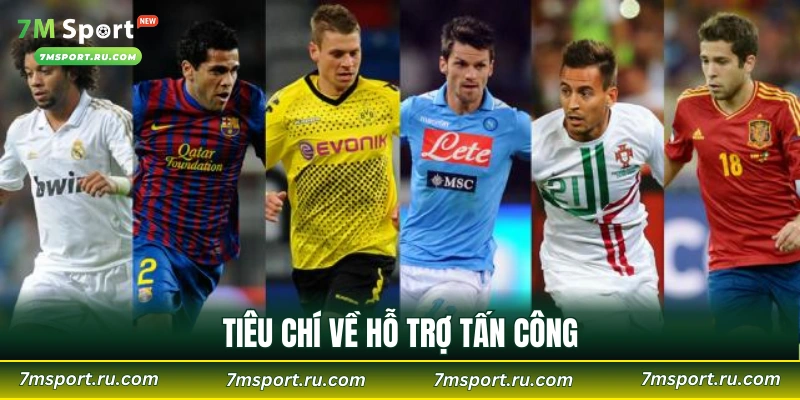 Tiêu chí về hỗ trợ tấn công
