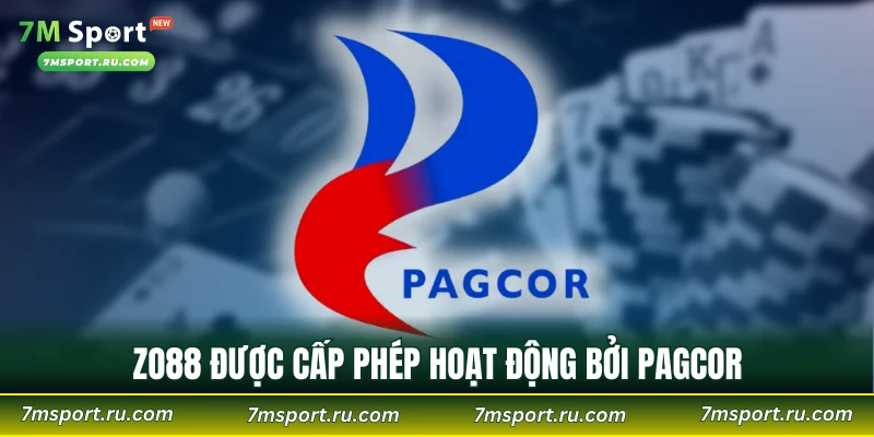ZO88 được cấp phép hoạt động bởi PAGCOR